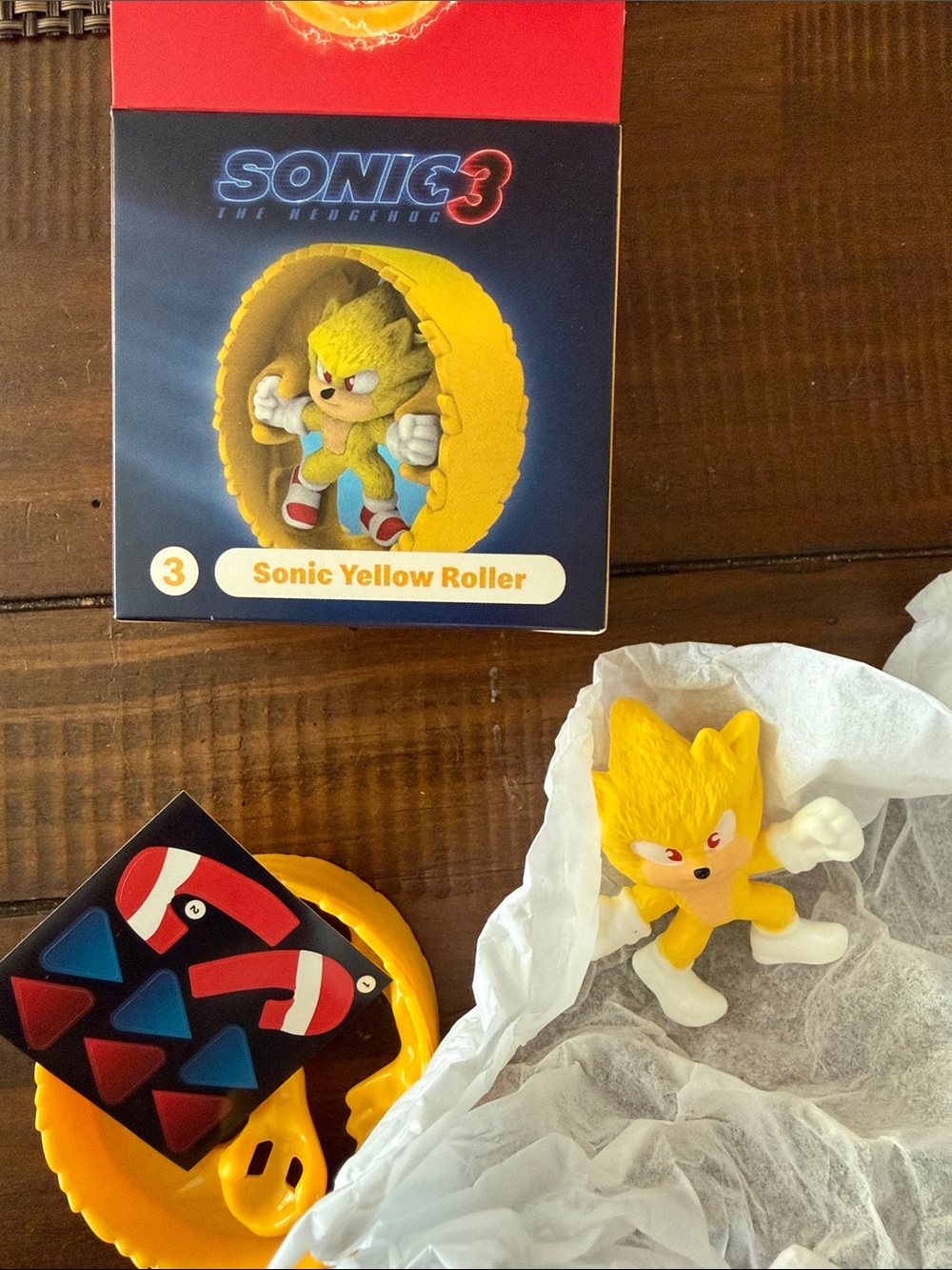 Sonic McDonald’s toy from happy meal.